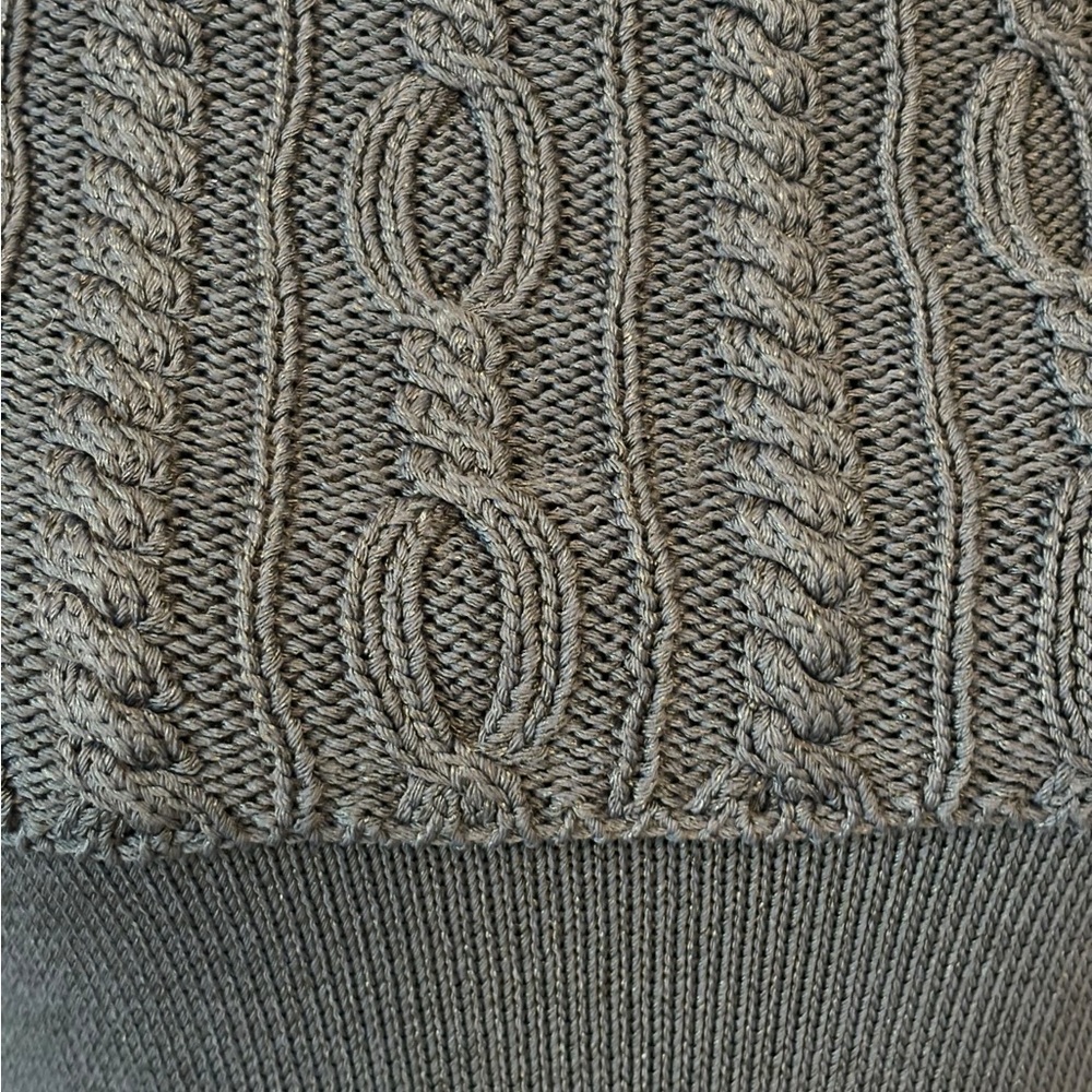 Dana Buchman Navy Blue Versatile Sweater - Picture 3 of 7